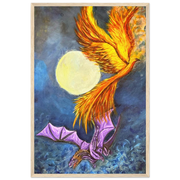 Lunar Ascendance Poster - Moon reflective Art Print | Pathfinder Art