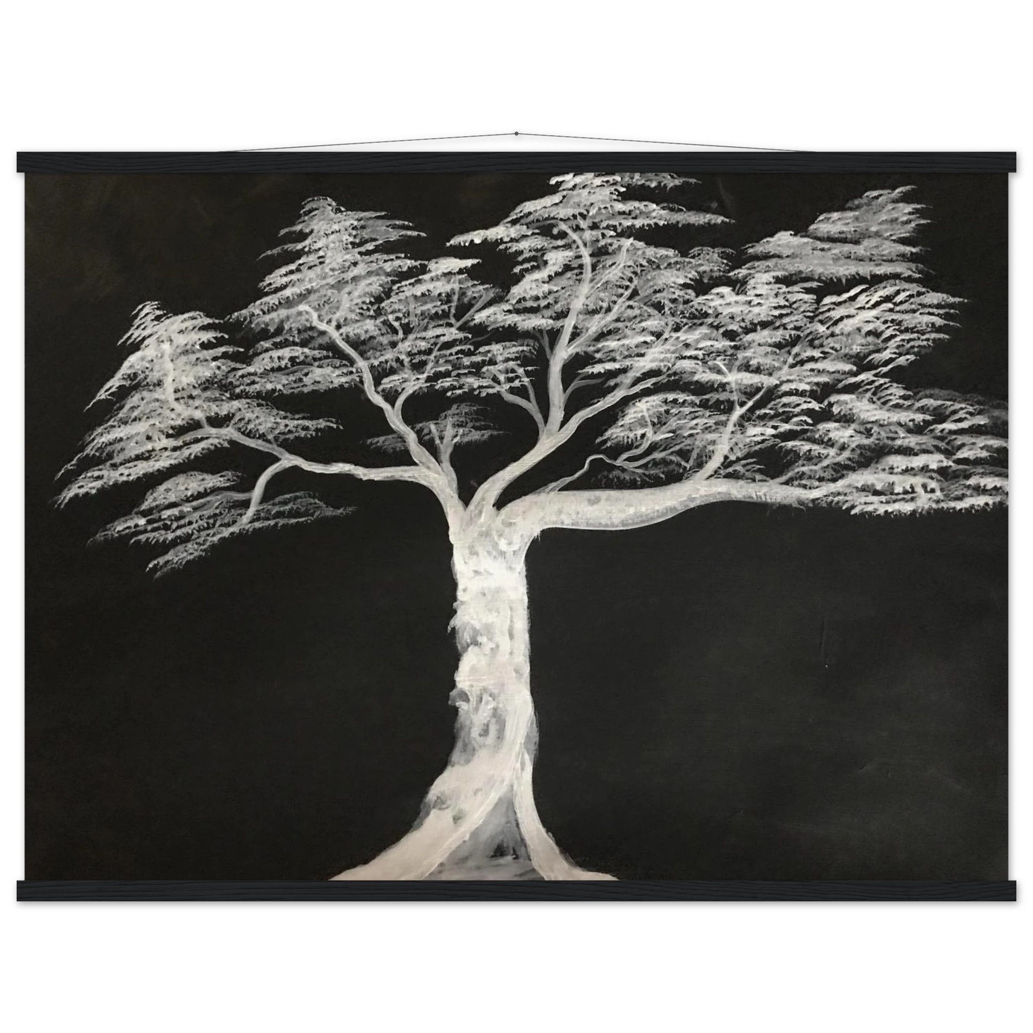 Spiritual nature wall art - whispers in tree branches home decor
