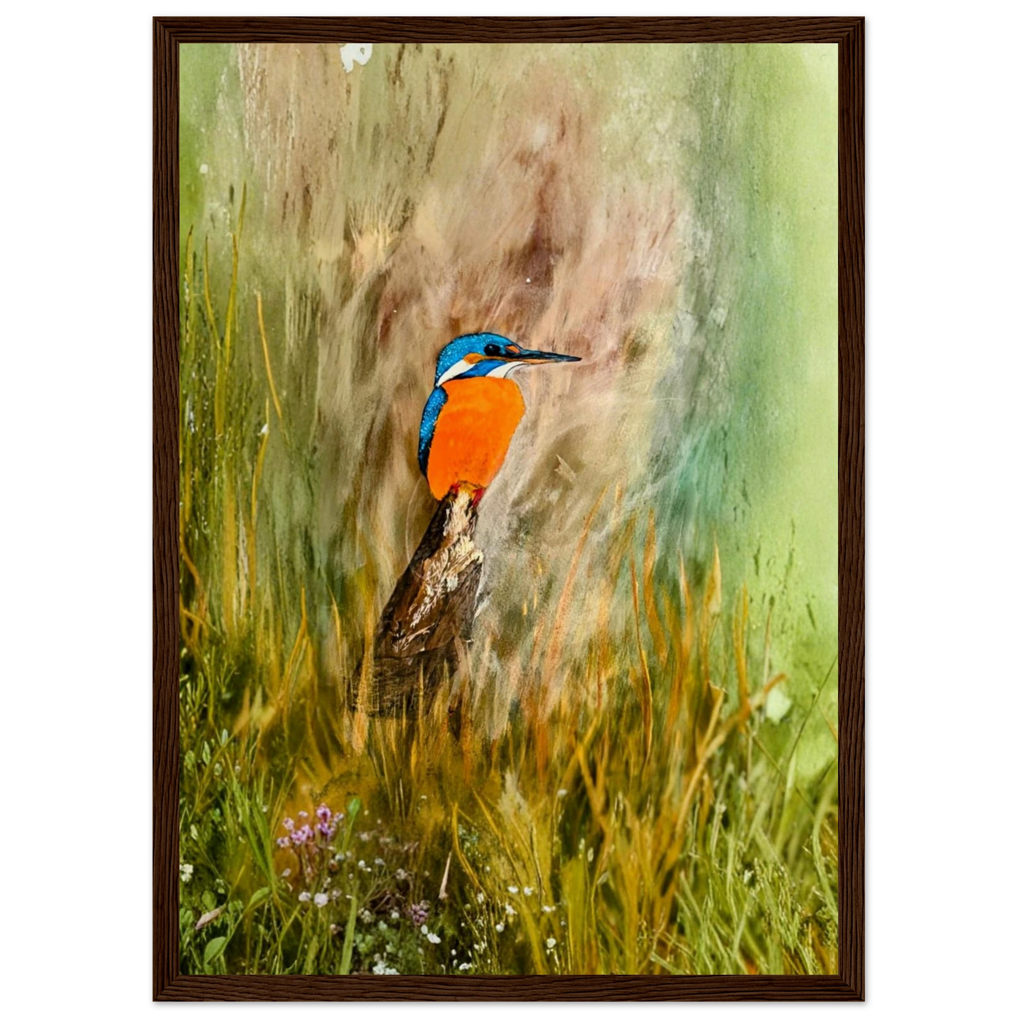 Spiritual patience wall art poster - mindful home decor