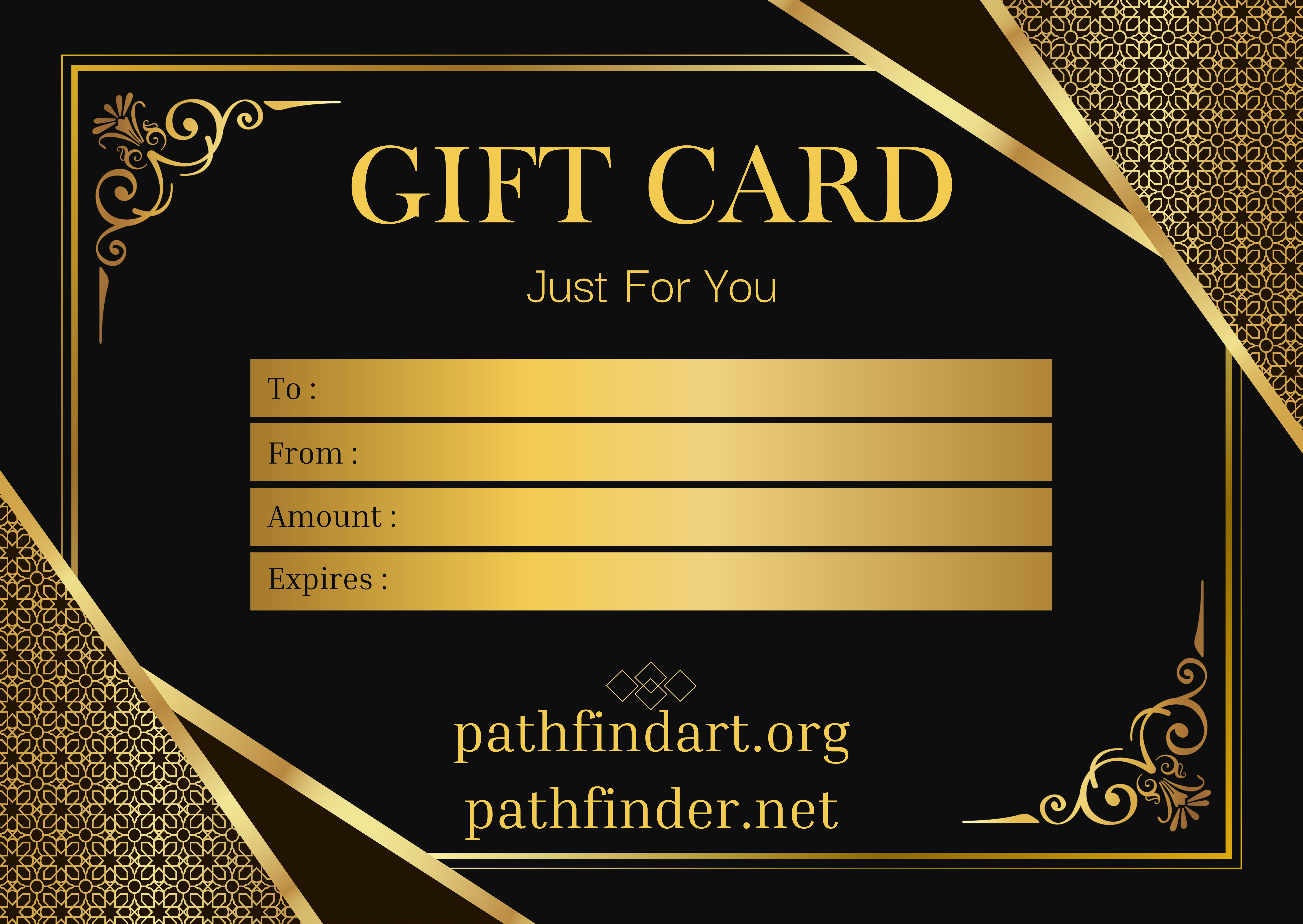 Pathfinder Art Gift Card - Give the Gift of Spiritual Art
