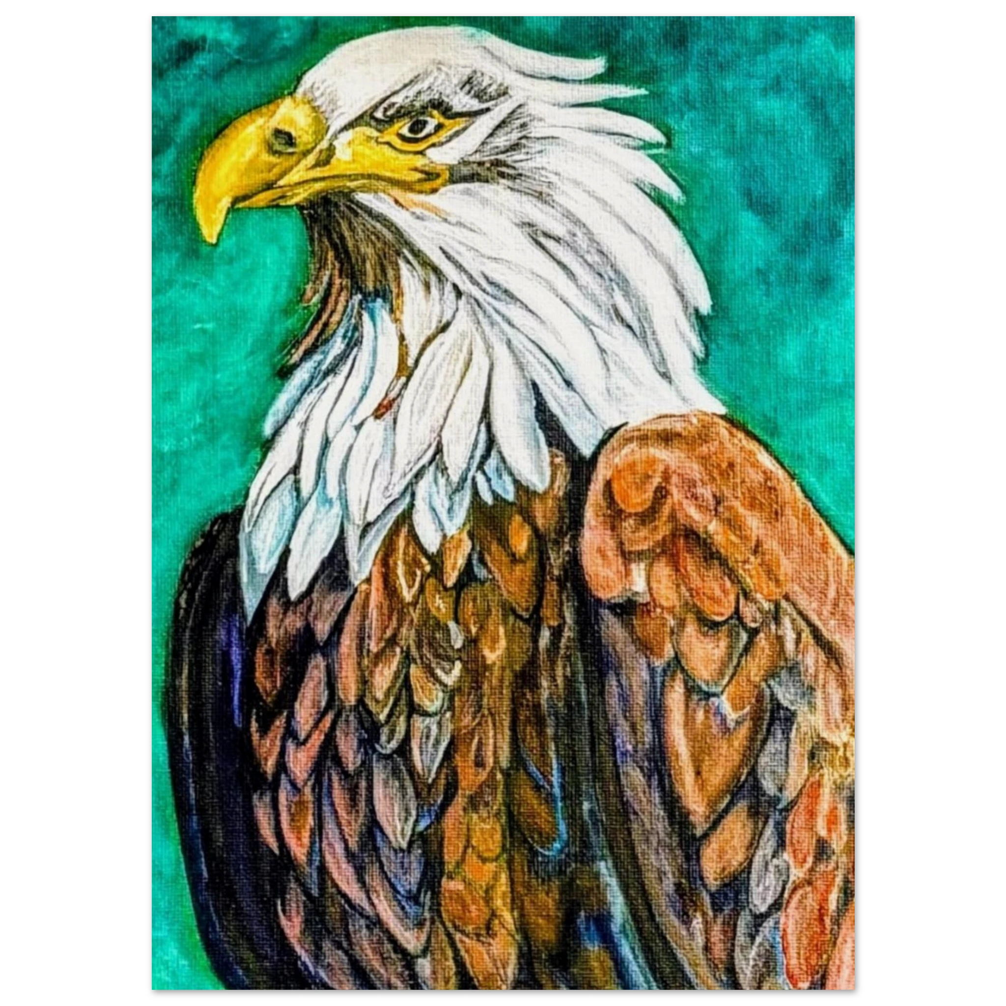 Majestic peaceful art print stillness and calm meditation decor