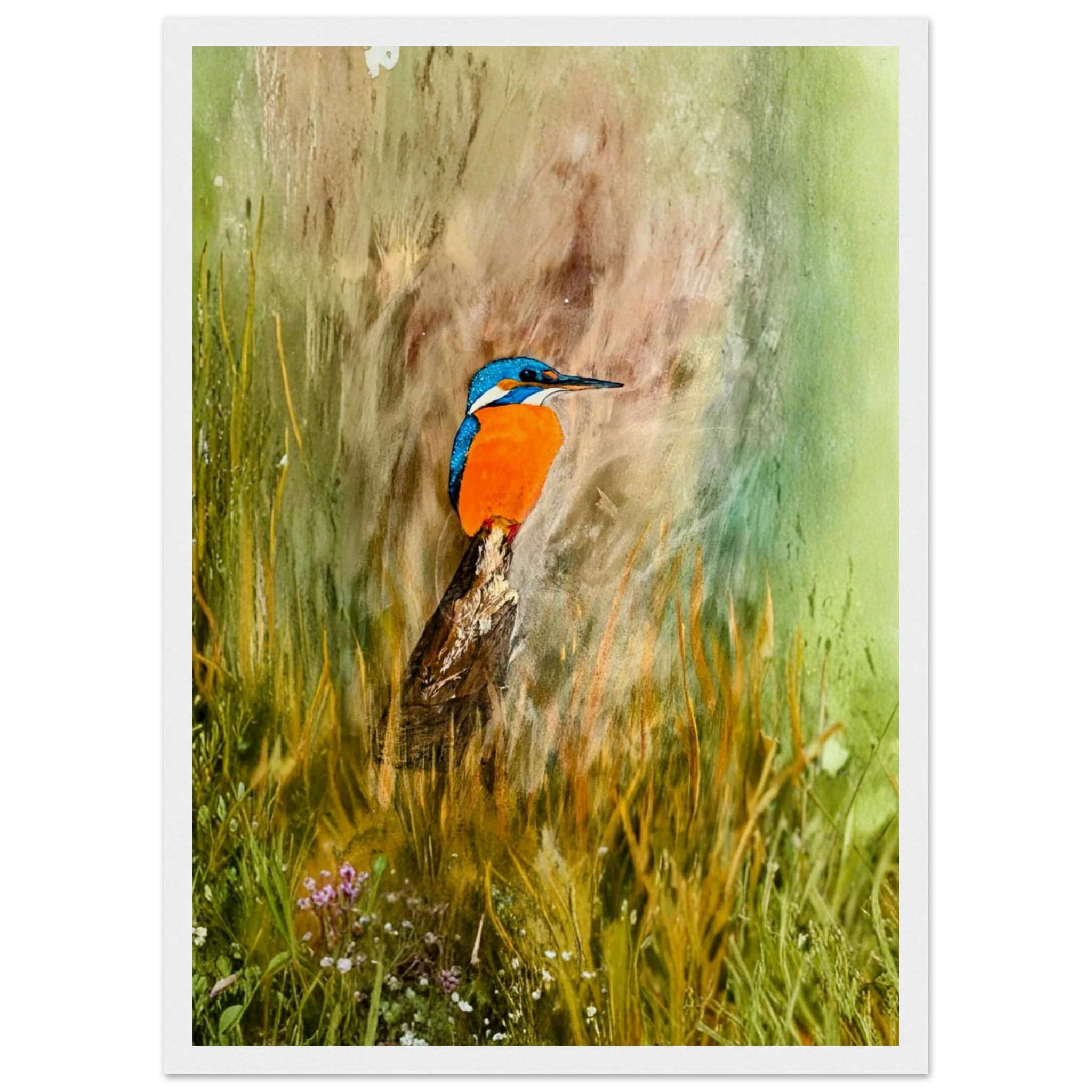 Patience inspirational poster detail - museum quality giclée print