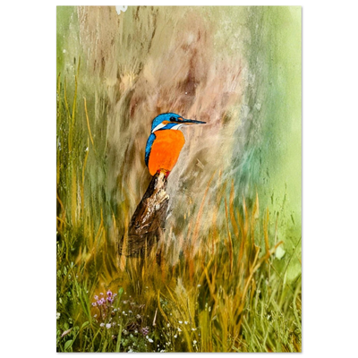 Patience spiritual art poster - fine art print meditation decor