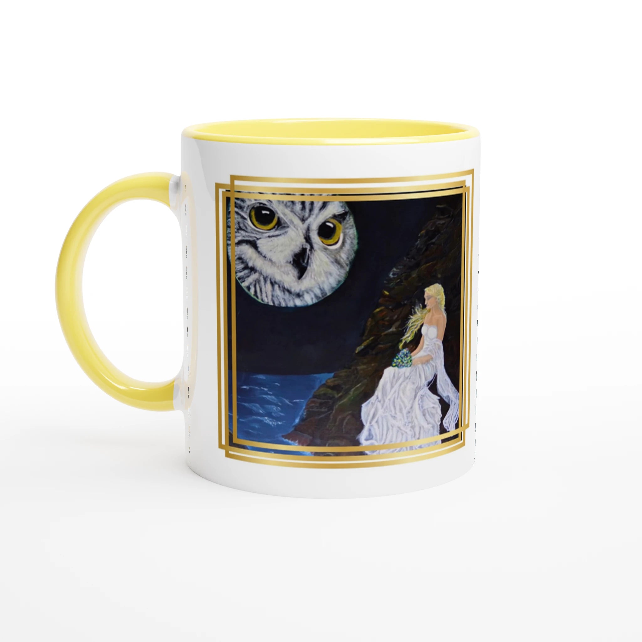 Mug with colour inside 